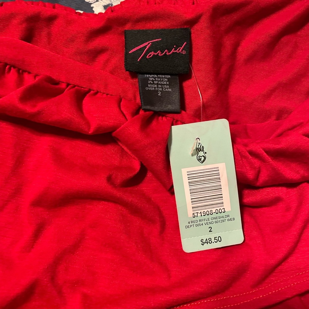 Red pretty dress